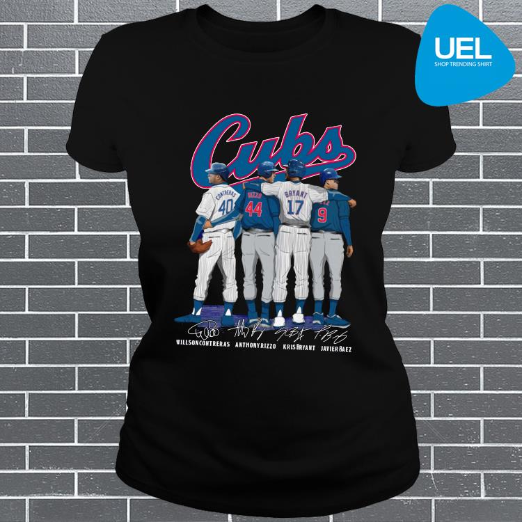 Chicago Cubs Javier Baez Kris Bryant And Anthony Rizzo Signatures shirt,  hoodie, longsleeve, sweatshirt, v-neck tee