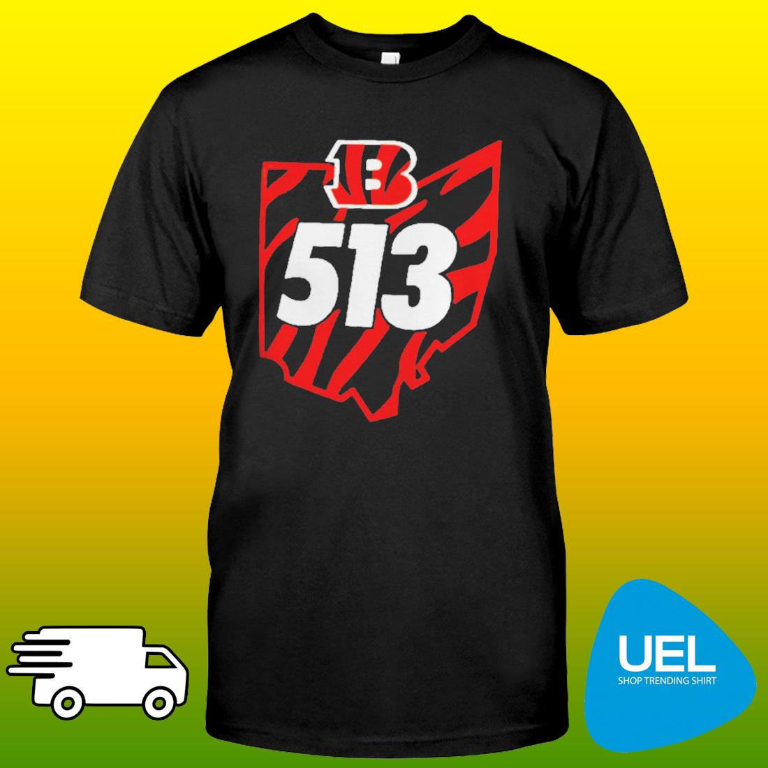 Cincinnati Bengals Black Hometown Collection 513 Shirt, hoodie, long sleeve  tee