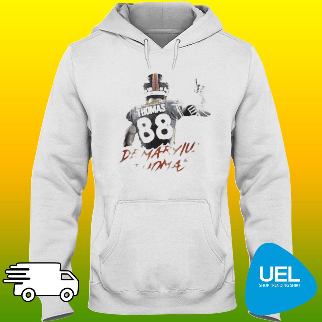 Von Miller Wearing Demaryius Thomas Dreamathon 88 NFL New Design T-Shirt -  REVER LAVIE