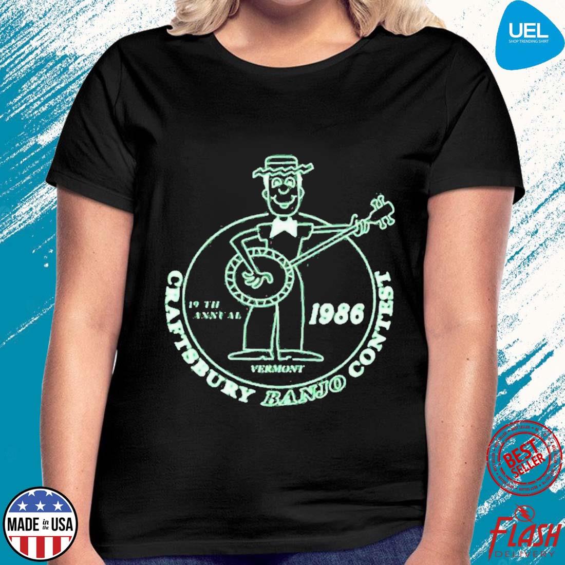 Dustin Craftsbury Banjo Contest Stranger Things 4 Shirt