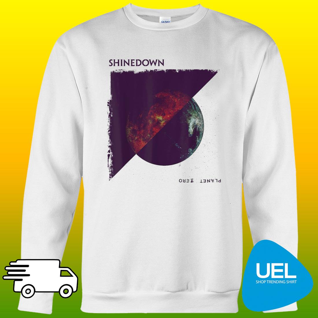 Official Shinedown Planet Zero White Shirt, hoodie, tank top, sweater ...