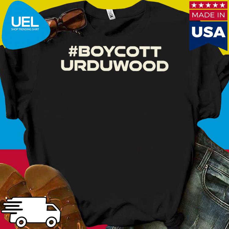 Official Boycott urduwood shirt