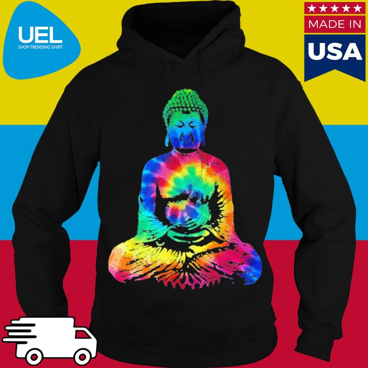 Official Buddha Tie Dye Vintage Yoga Spiritual Zen Buddhism Buddhist Shirt hoodie