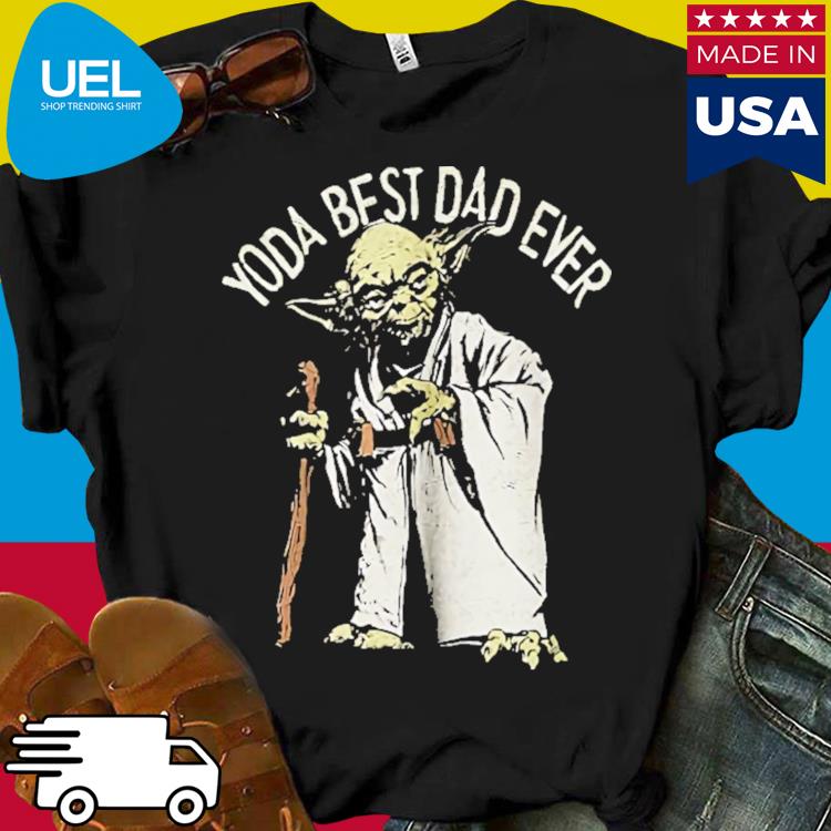 Official Master yoda yoda best dad ever shirt