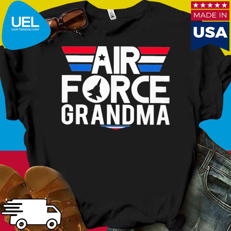 Official Air force grandma us veterans 4th of july american flag shirt