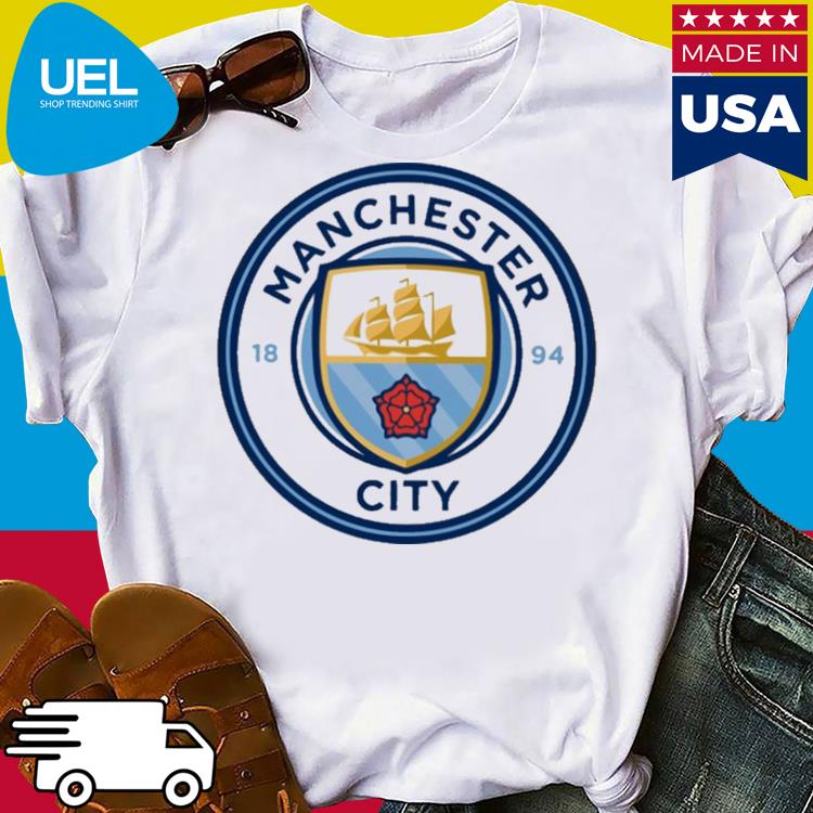 Official Manchester city logo shirt