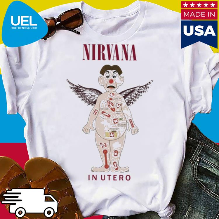 Official Nirvana in utero shirt