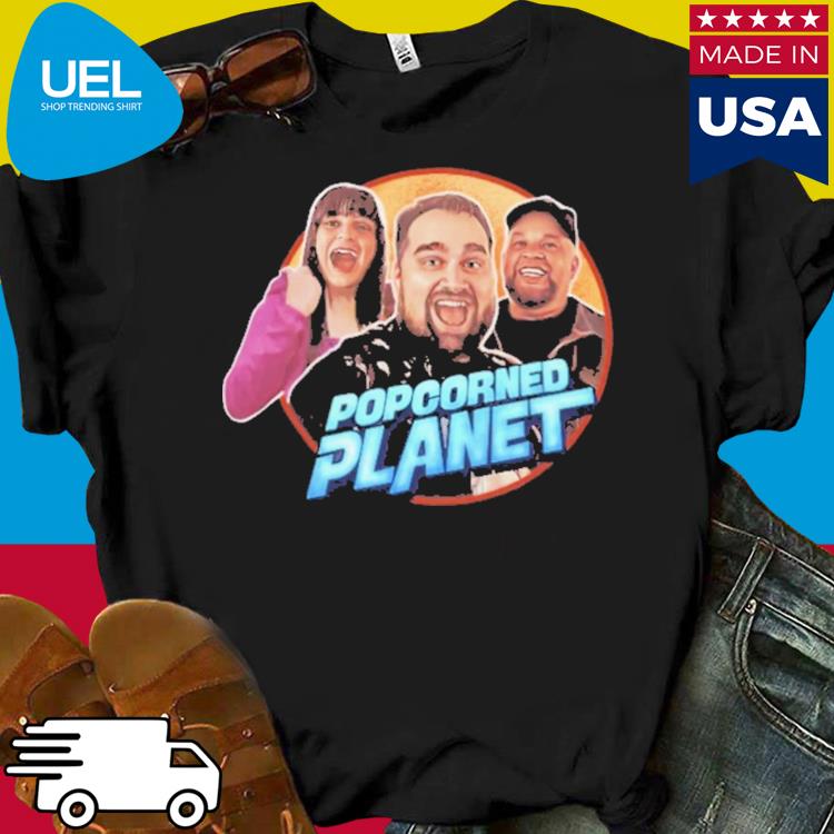 Official Popcorned planet action shirt