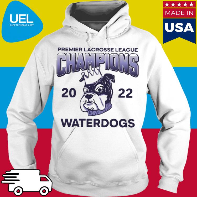 Official Premier lacrosse league champions 2022 waterdogs s hoodie