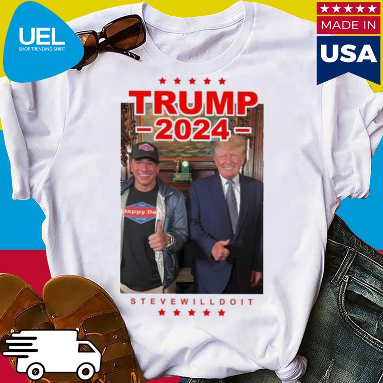 Official Steve will do it trump 2024 shirt