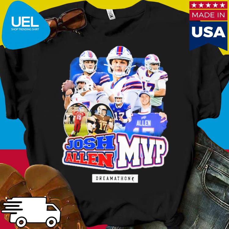 Official mvp dreamathon josh allen shirt, hoodie, sweater, long sleeve and  tank top