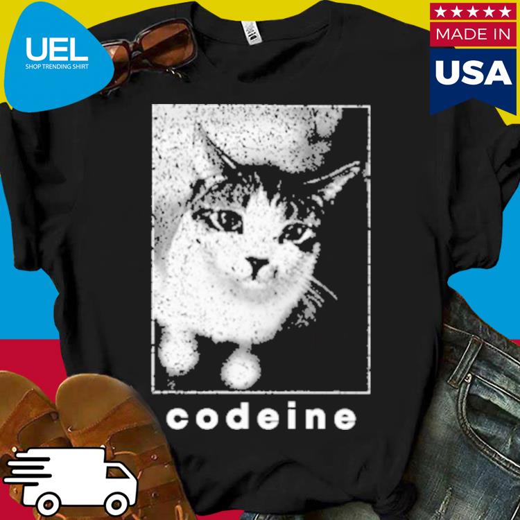 Codeine cat shirt