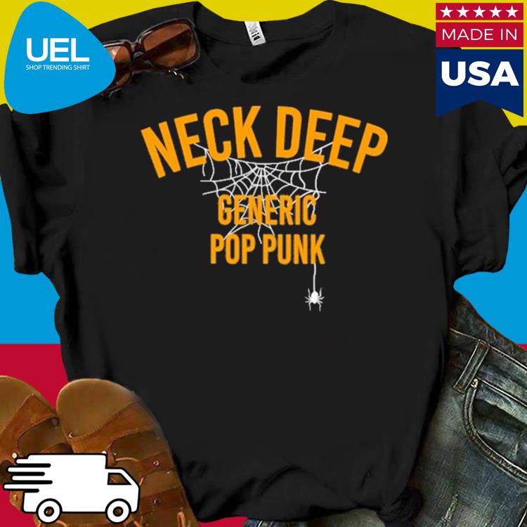 Neck deep generic pop punk halloween shirt