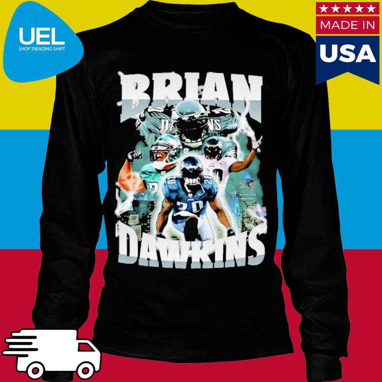 Brian Dawkins White Tank-Top Print #1239306 Online