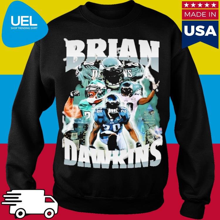 Brian Dawkins White Tank-Top Print #1239306 Online