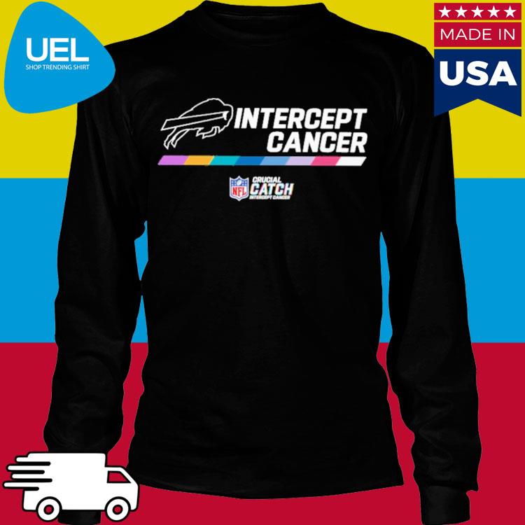 Buffalo Bills 2021 crucial catch intercept cancer shirt, hoodie, sweater  and v-neck t-shirt