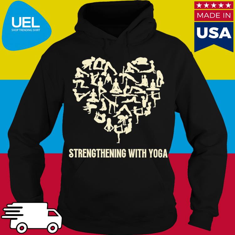 Official Strengthening with yoga s hoodie