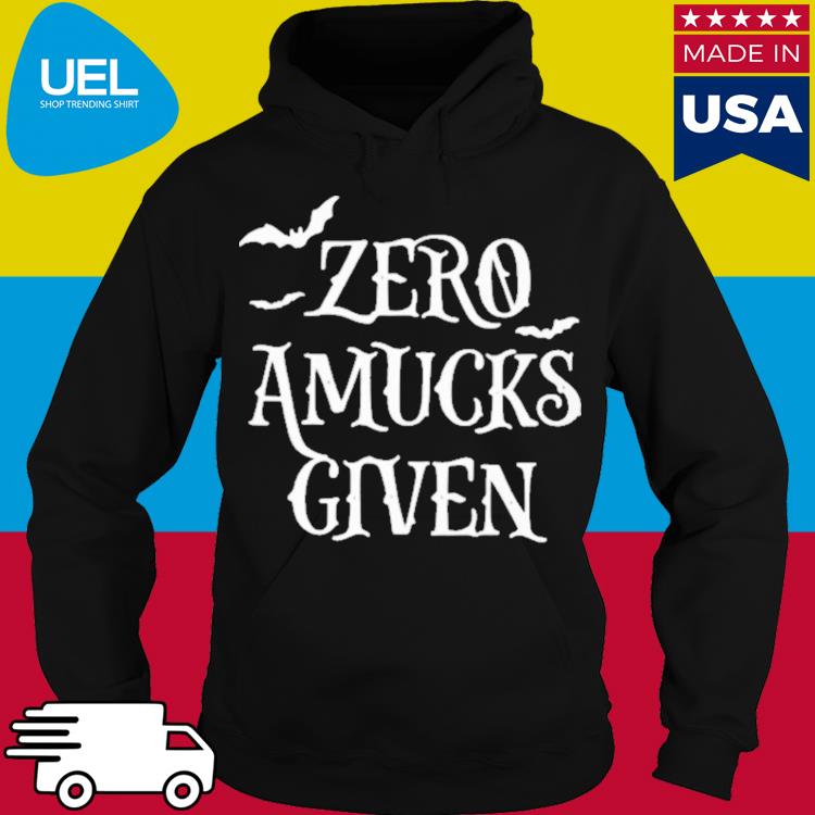 Official Zero amucks given s hoodie
