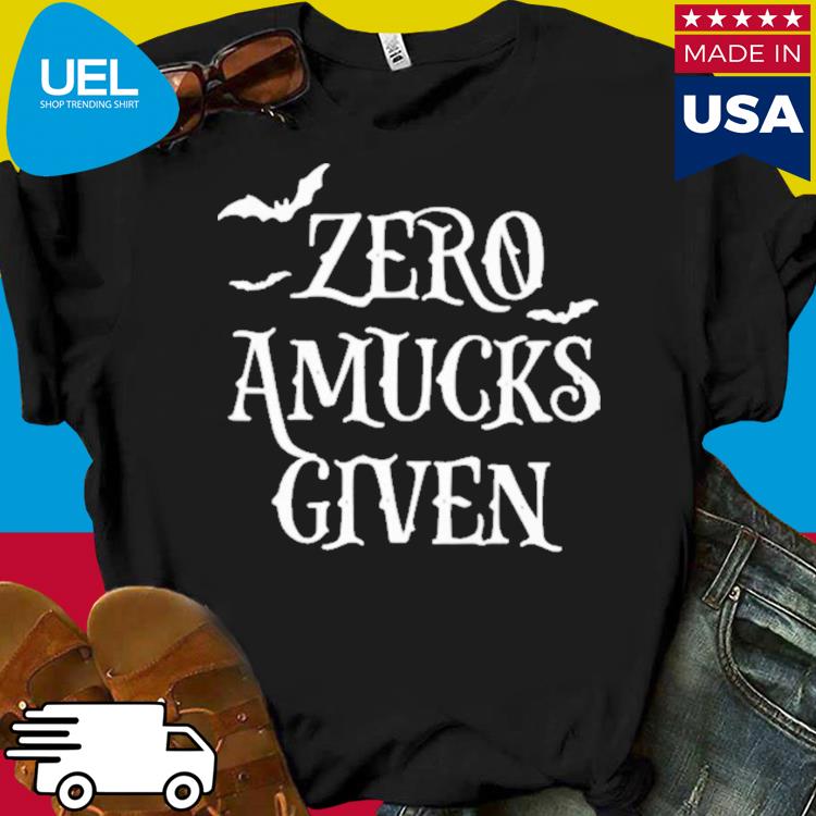 Official Zero amucks given shirt