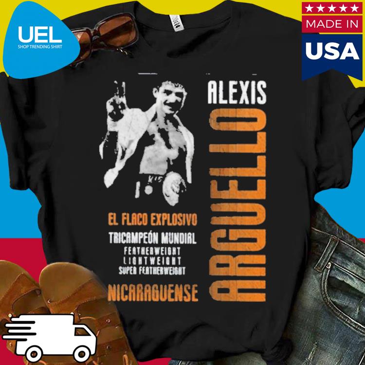 Official Alexis arguello nicaraguense shirt