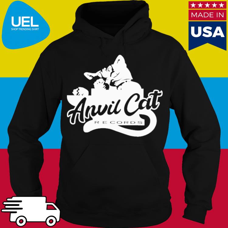Official Anvil cat records s hoodie