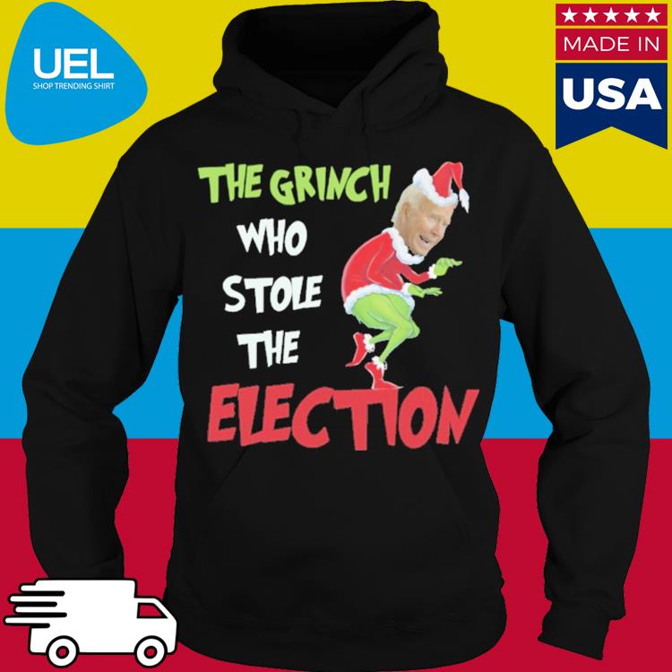Official Joe biden the grinch who stole the election s hoodie