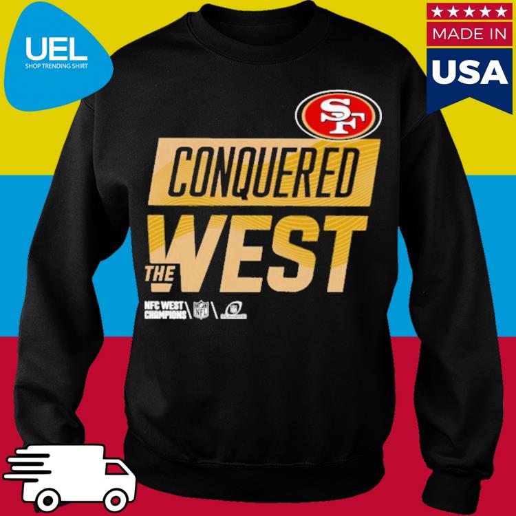 San Francisco 49Ers Conquered The West logo T-shirt, hoodie, sweater, long  sleeve and tank top