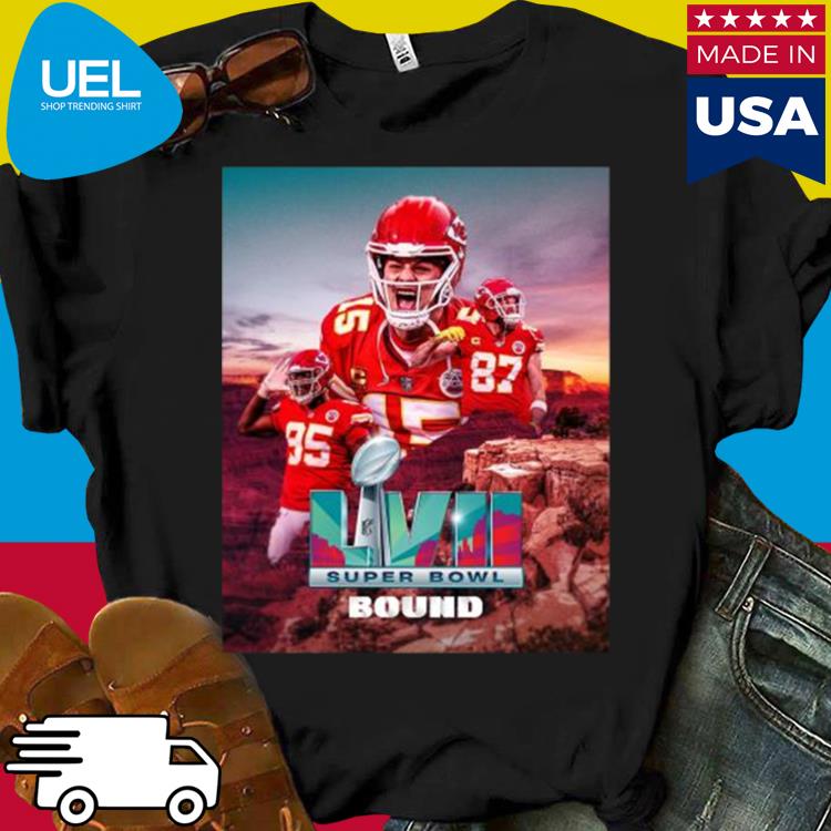 Official Kansas City Chiefs Super Bowl Lvii T-shirt - Bluecat