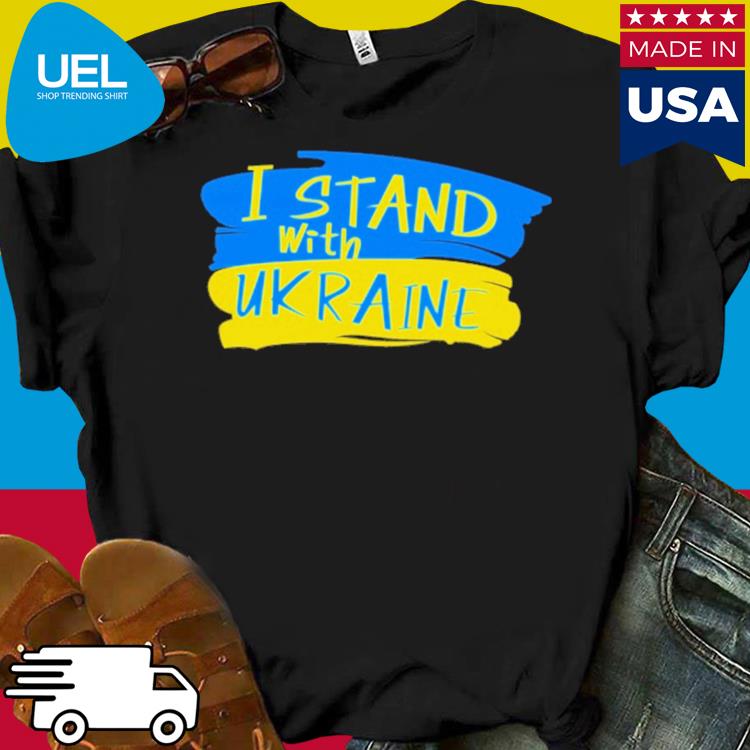 Official I stand with ukraine shirt