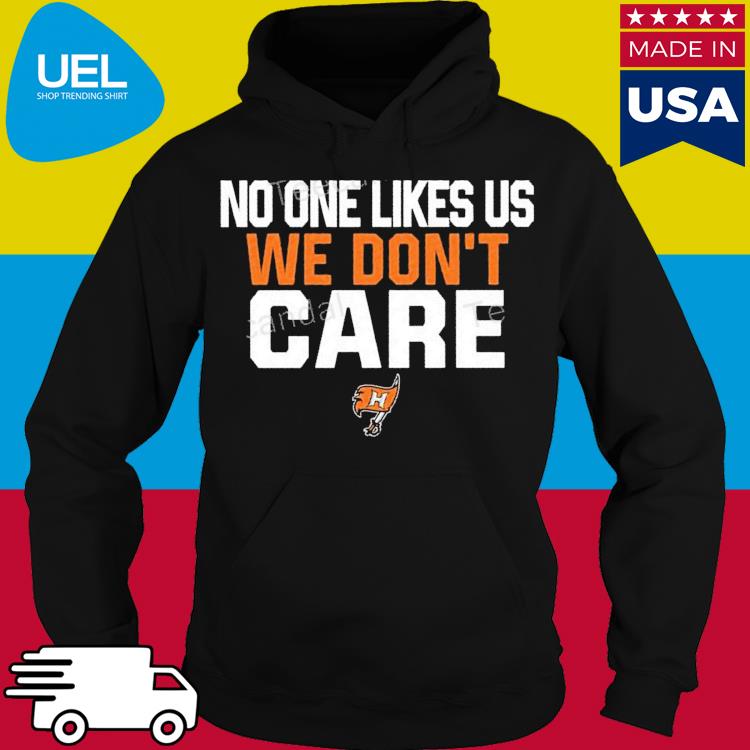 Official No one likes us we don’t care hoover bucs football s hoodie