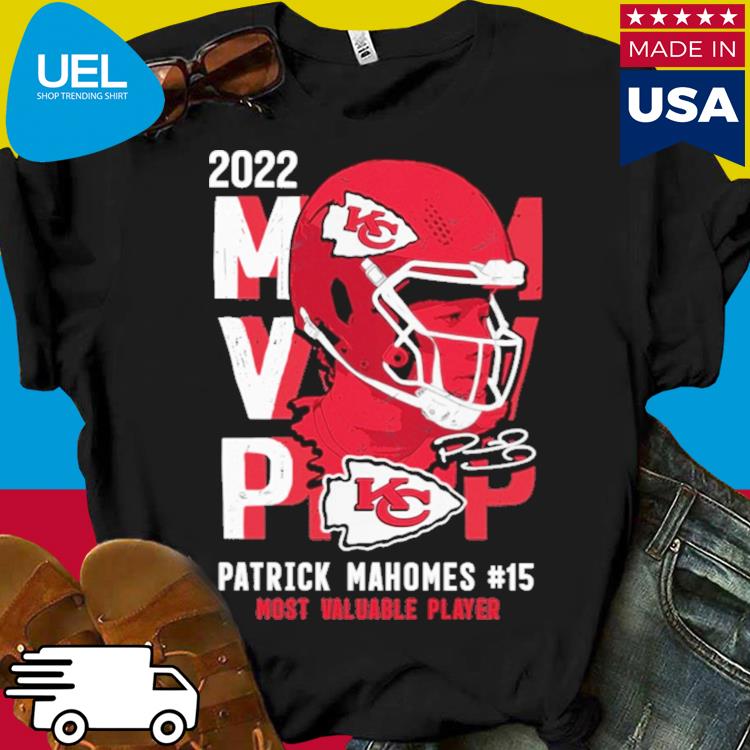 Kansas City Chiefs NFL Footbal Patrick Mahomes MVP Nylon T-Shirt - BRAND NEW