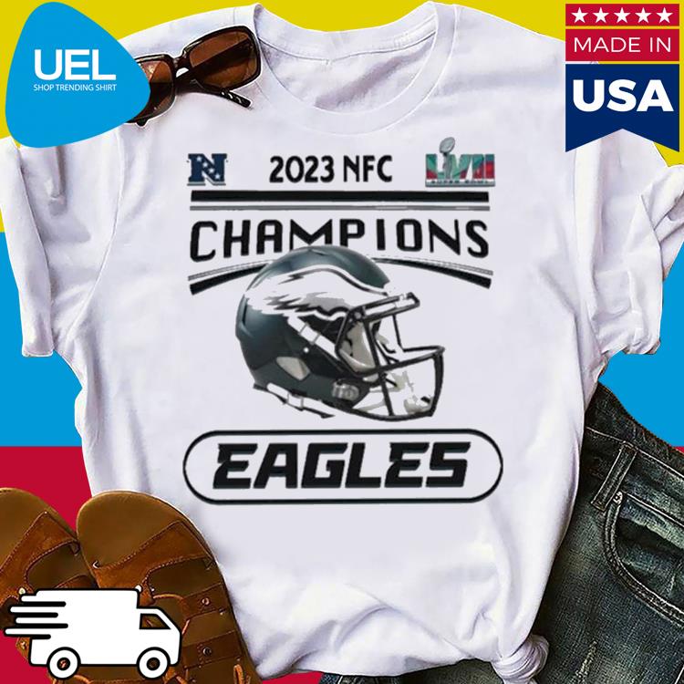 Official Philadelphia eagles 2023 nfc conference champions shirt