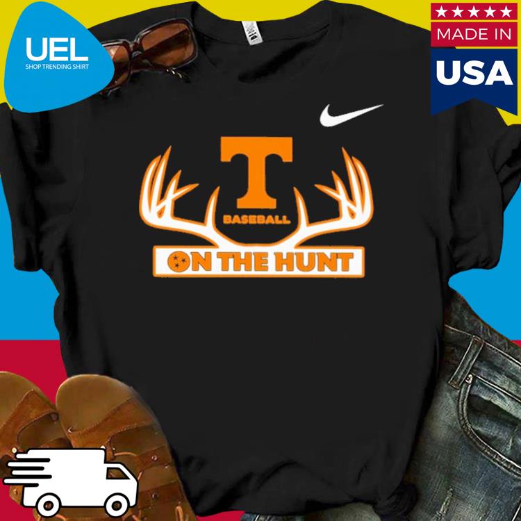 Official Tennessee baseball on the hunt shirt