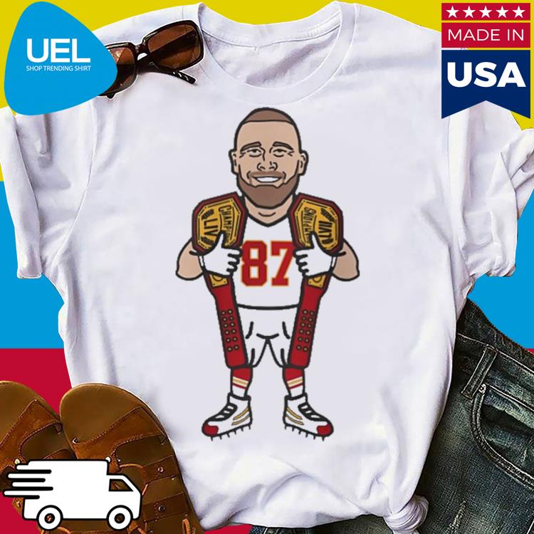 Official Travis kelce 87 champions shirt