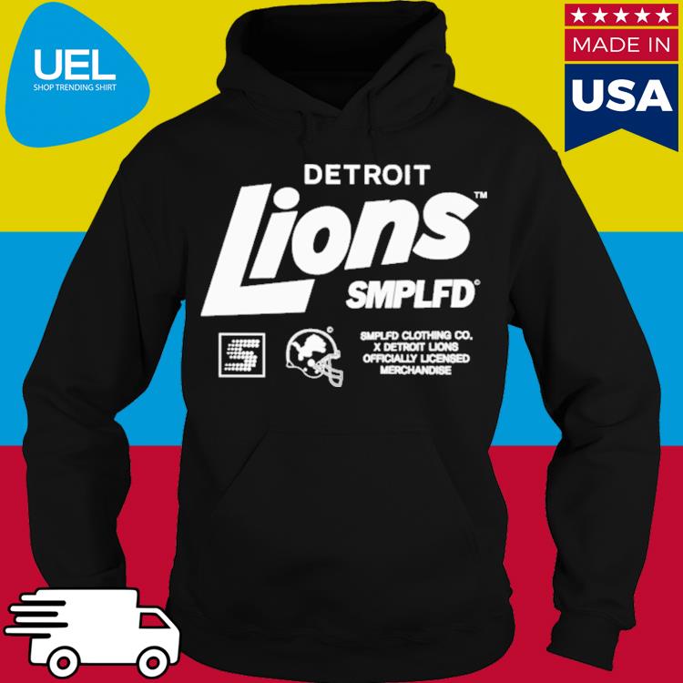 Shop Detroit Lions SMPLFD 2023 T-Shirt Clothing