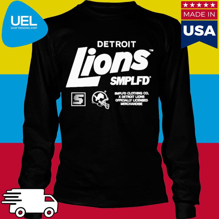 Detroit lions smplfd 2023 T-shirt, hoodie, sweater, long sleeve and tank top