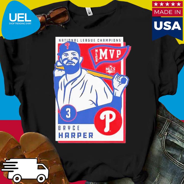 3 Bryce Harper National League Champions Mvp 2022 Shirt