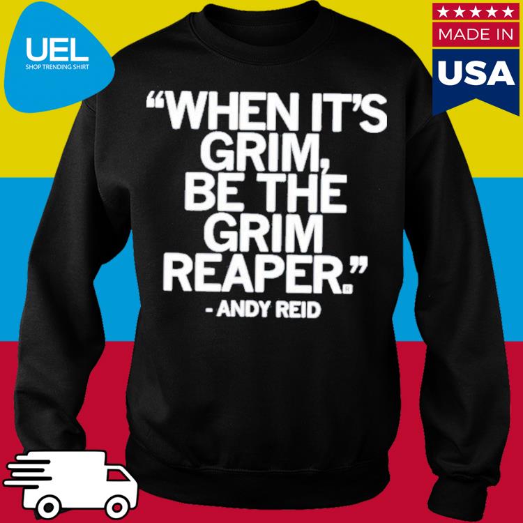 Andy Reid Grim Reaper Red T-Shirt – RAYGUN