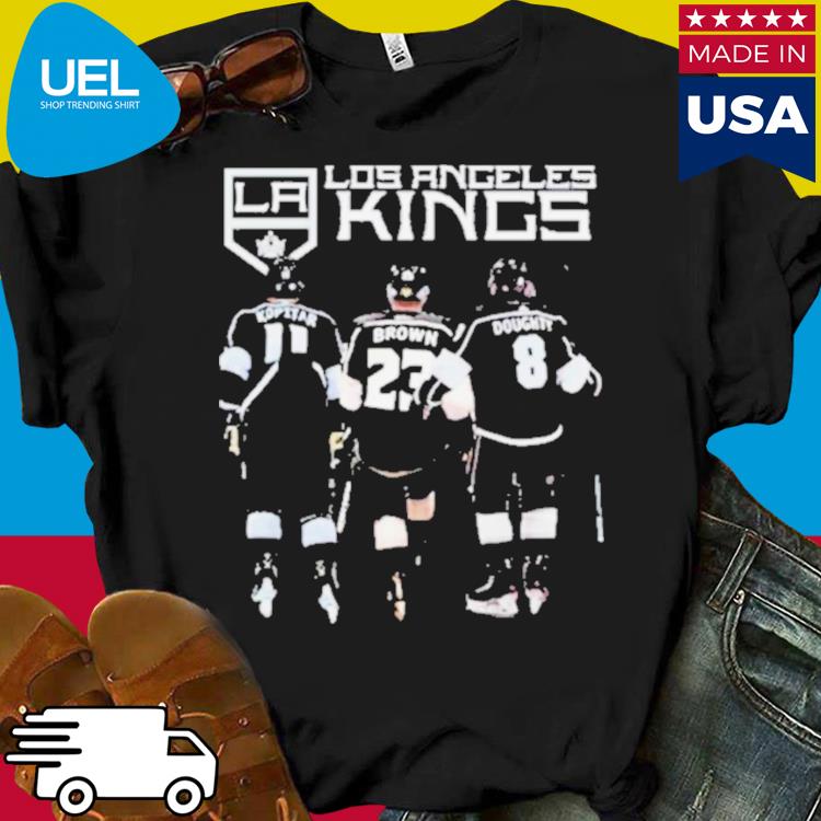 Los Angeles Kings Kopitar Brown And Doughty Shirt