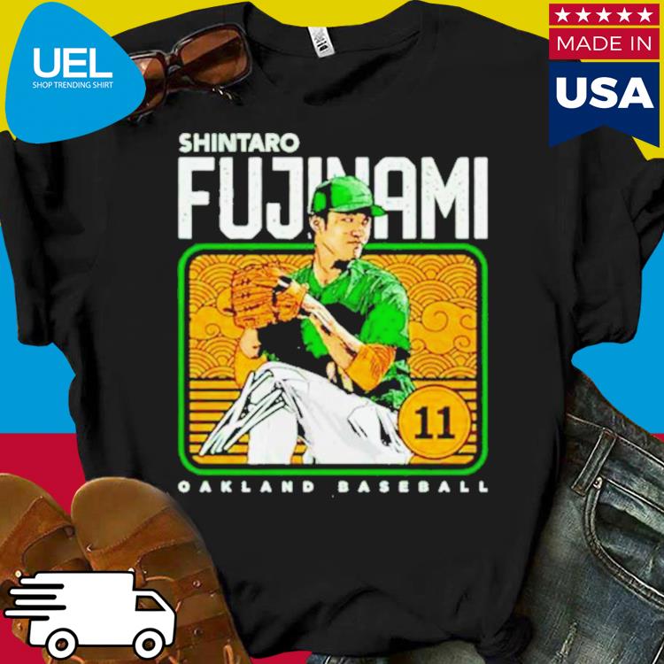 Official Shintaro fujinami oakland athletics baseball shirt