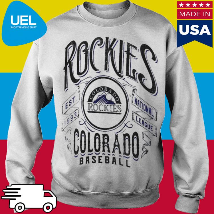 Colorado Rockies Collection Distressed Rock T-Shirt, hoodie, sweater, long  sleeve and tank top