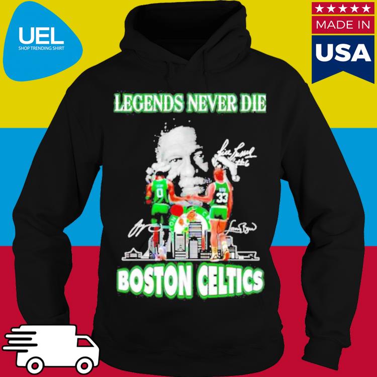 Official Jayson tatum and larry bird legends never die boston