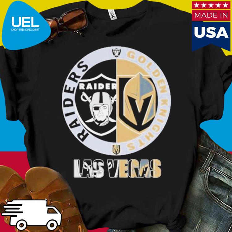 Las vegas raiders vs vegas golden knights las vegas champion 2023 logo shirt,  hoodie, sweater, long sleeve and tank top