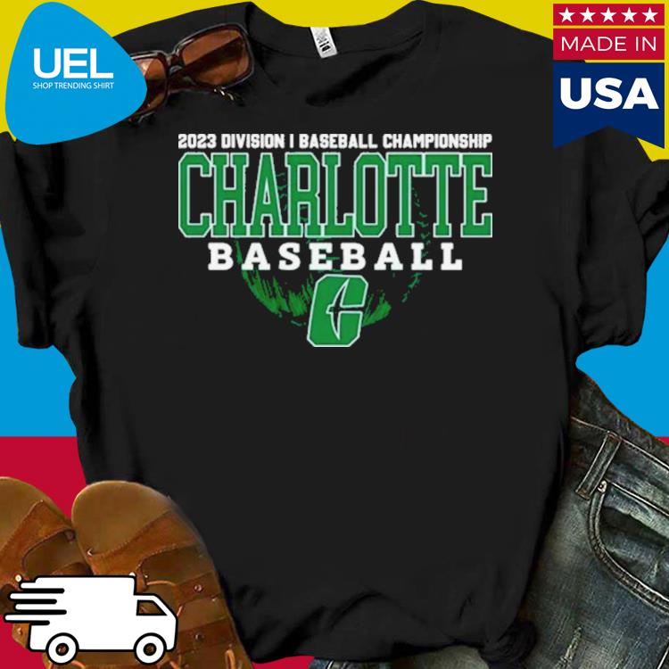 Charlotte 49ers 2023 NCAA Division I Baseball Champions shirt t