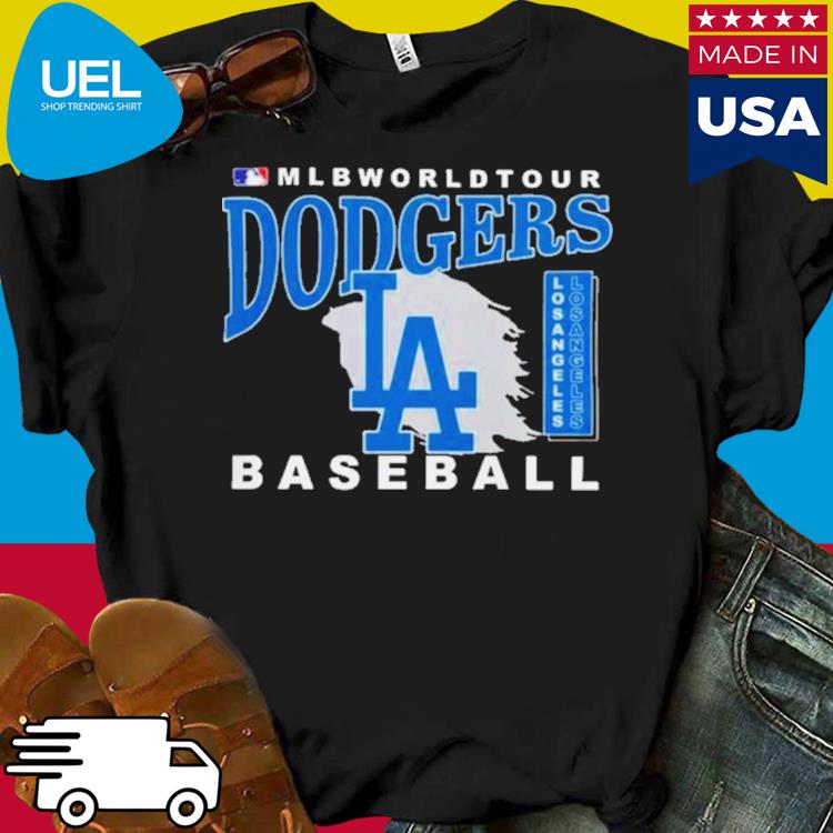 2023 MLB World Tour Los Angeles Dodgers Baseball Logo Shirt