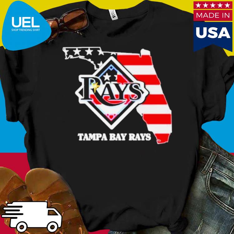 Tampa bay rays maps american flag shirt, hoodie, sweater, long sleeve and  tank top