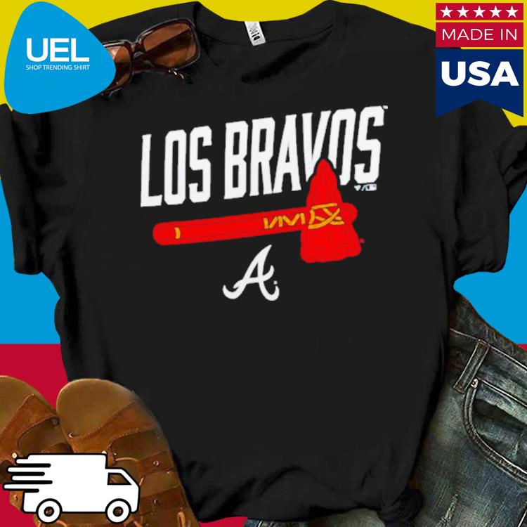 Atlanta Braves Long Ball Los Bravos T-Shirt, hoodie, sweater, long sleeve  and tank top