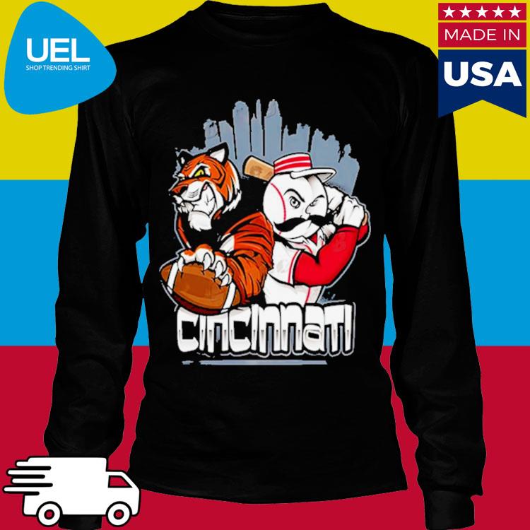 NEW Cincinnati Reds And Cincinnati Bengals vintage shirt, hoodie