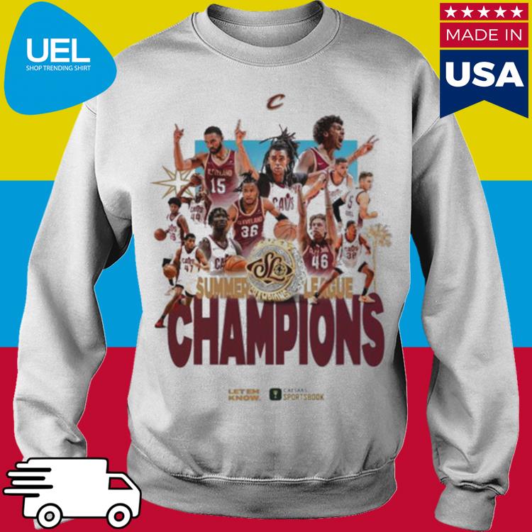 Official Cleveland Cavaliers 2023 Summer League Champions Shirt, hoodie,  sweater, long sleeve and tank top