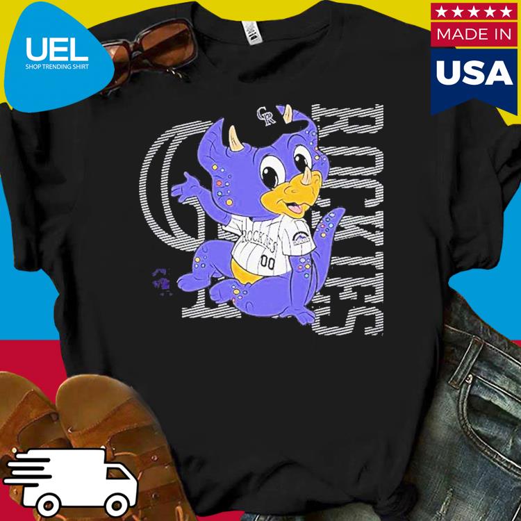 Colorado Rockies Mascot Dinger Shirt - Shibtee Clothing